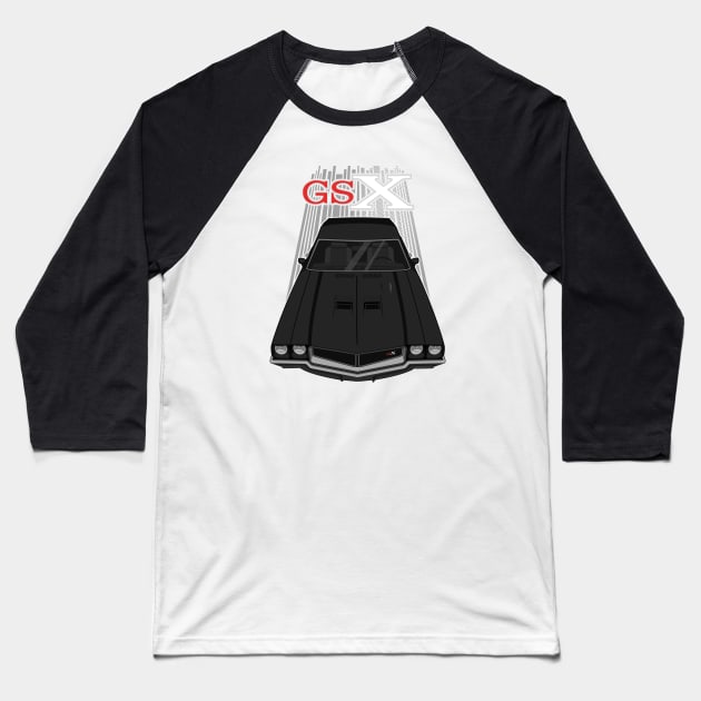 Buick Skylark GTX - 2ng gen - Black Baseball T-Shirt by V8social